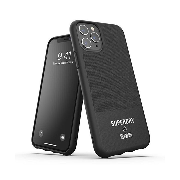 SuperDry Moulded Canvas iPhone 11 Pro Max Case czarny/black 41550 na NearMe.pl