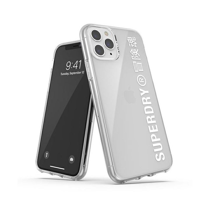 SuperDry Snap iPhone 11 Pro Max Clear Case biały/white 41580 na NearMe.pl
