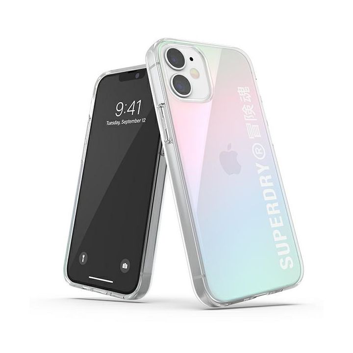 SuperDry Snap iPhone 12 mini Clear CaseGradient 42598 na NearMe.pl