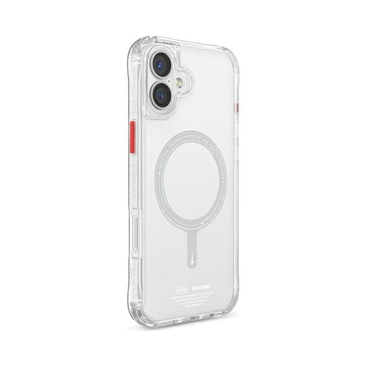 Skinarma etui Saido iPhone 16 6.1"       Magnetic Charging przezroczysty/clear na NearMe.pl