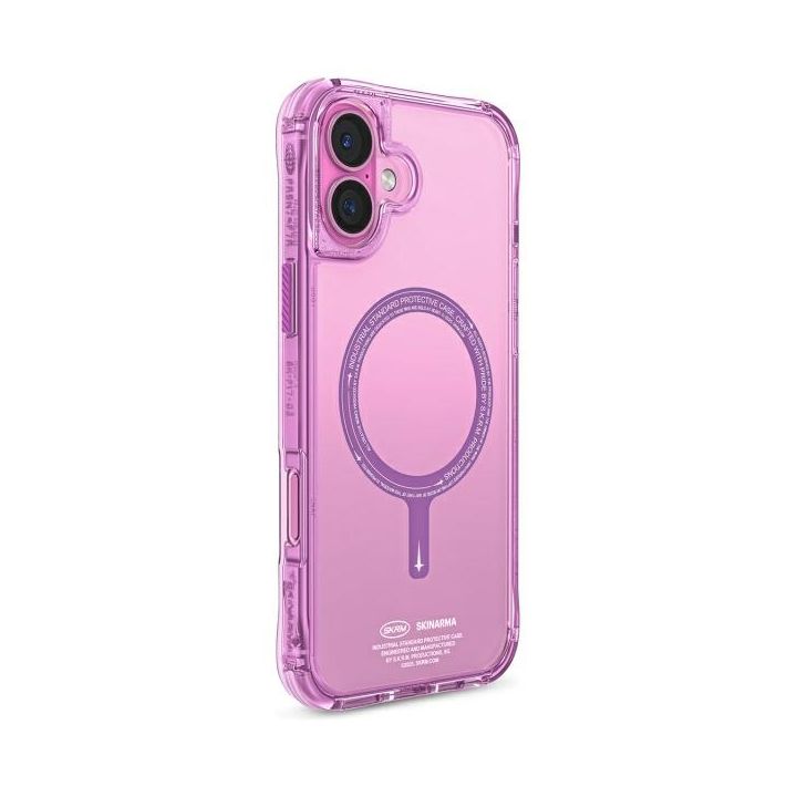 Skinarma etui Saido iPhone 16 6.1"       Magnetic Charging różowy/pink na NearMe.pl