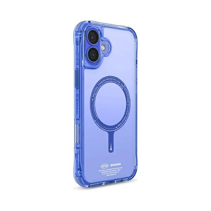 Skinarma etui Saido iPhone 16 Plus 6.7"  Magnetic Charging niebieski/blue na NearMe.pl