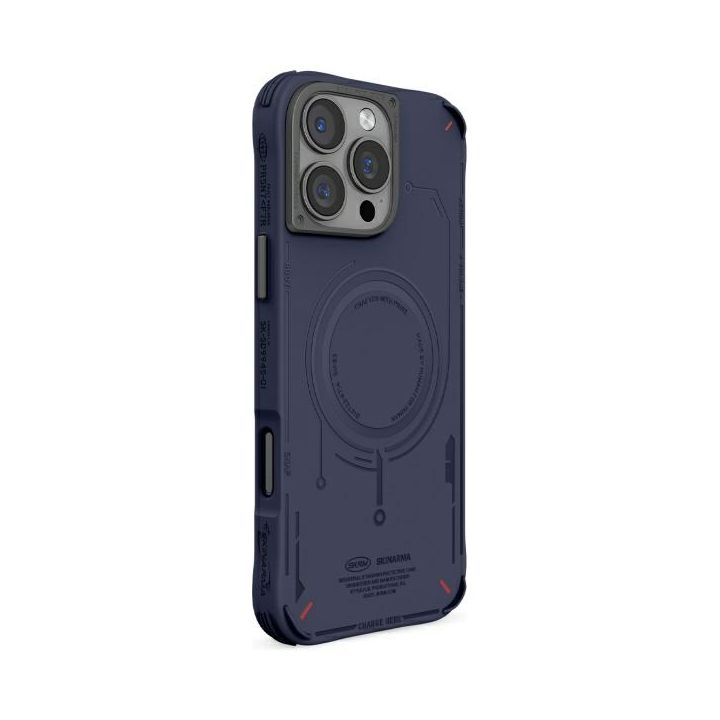 Skinarma etui Mecha iPhone 16 Pro Max    6.9" Magnetic Charging granatowy/navy na NearMe.pl