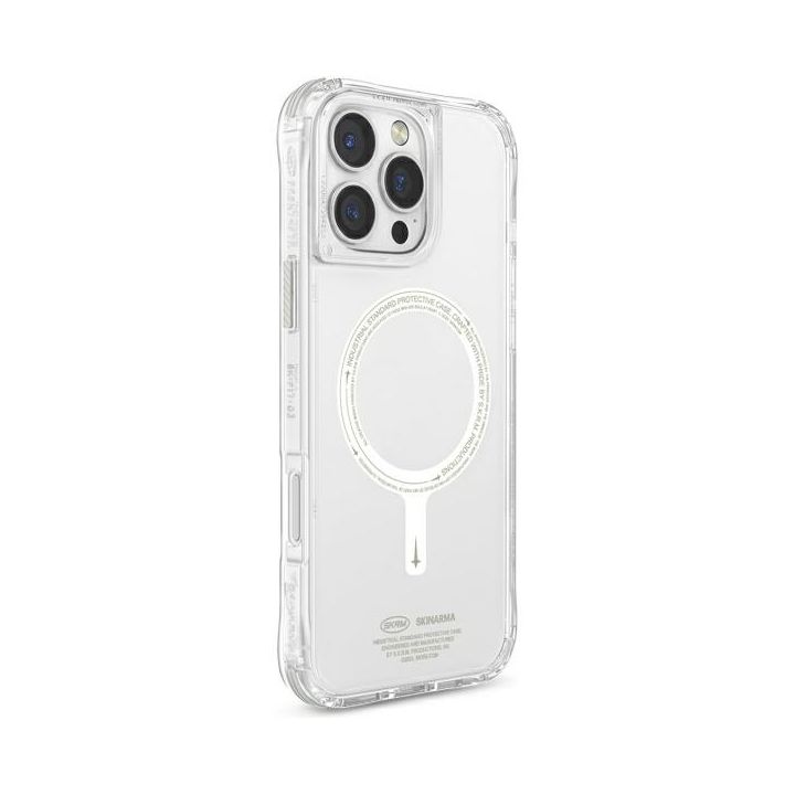 Skinarma etui Saido iPhone 16 Pro 6.3"   Magnetic Charging zielony/green (niteglow) na NearMe.pl