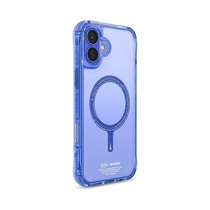 Skinarma etui Saido iPhone 16 6.1"       Magnetic Charging niebieski/blue na NearMe.pl