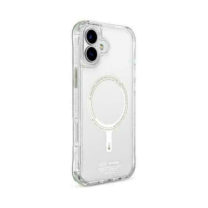 Skinarma etui Saido iPhone 16 6.1"       Magnetic Charging zielony/green (niteglow) na NearMe.pl