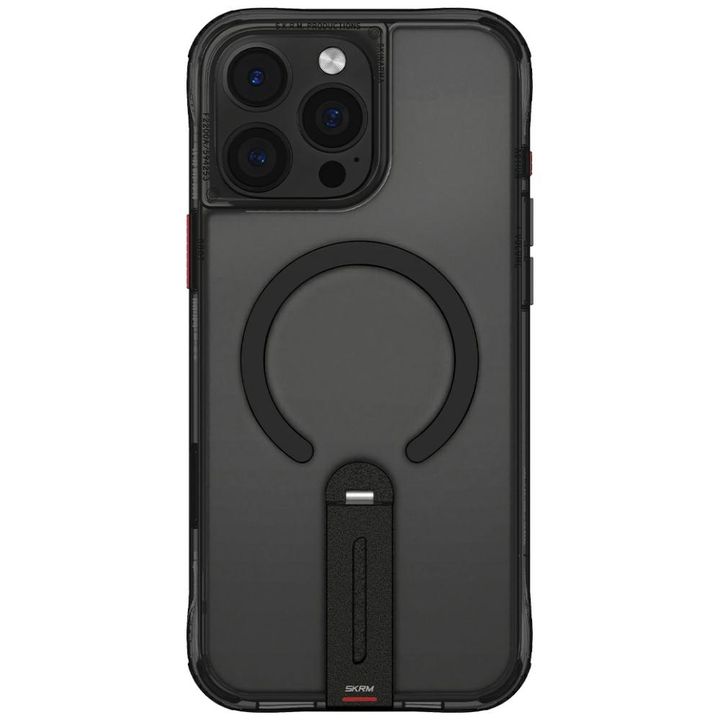 Etui Skinarma Helix do iPhone 16 Pro Max Magnetic Charging 360 Rotating Stand czarny na NearMe.pl