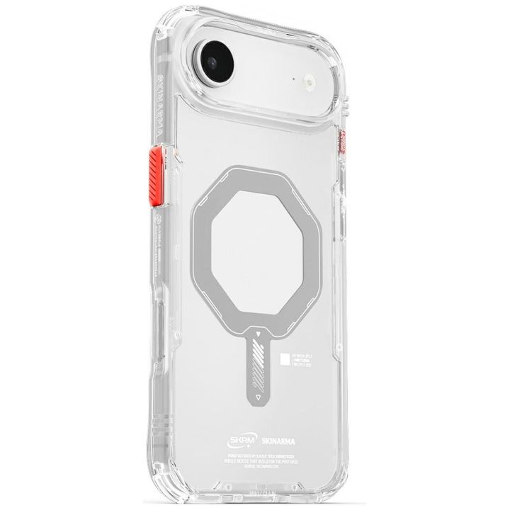 Etui Skinarma Saido do iPhone Air        Magnetic Charging przezroczysty na NearMe.pl