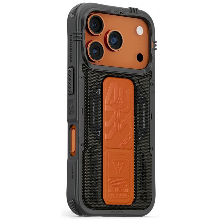 Etui Skinarma Phantom do iPhone 17 Pro   Magnetic Charging + Grip Stand oliwkowy na NearMe.pl