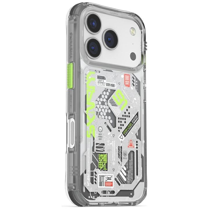 Etui Skinarma Spectra do iPhone 17 Pro   Magnetic Charging przezroczysty na NearMe.pl