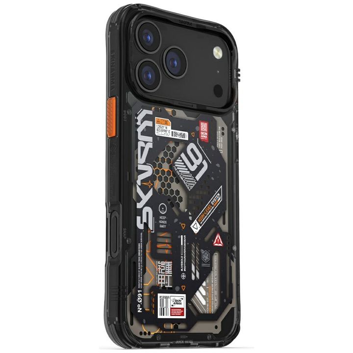 Etui Skinarma Spectra do iPhone 17 Pro   Max Magnetic Charging czarny na NearMe.pl