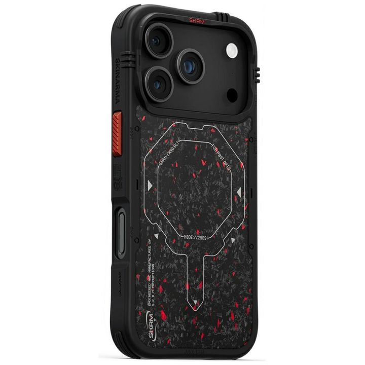 Etui Skinarma Vektor do iPhone 17 Pro    Magnetic Charging czarny na NearMe.pl