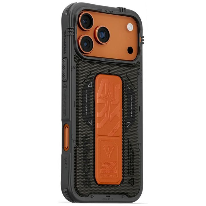 Etui Skinarma Phantom do iPhone 17 Pro   Max Magnetic Charging + Grip Stand oliwkowy na NearMe.pl