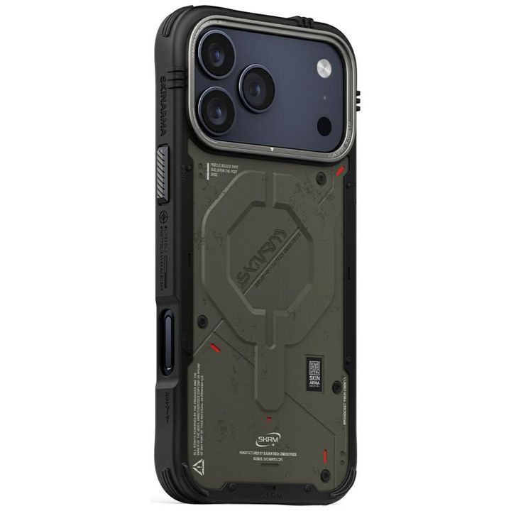 Etui Skinarma Vigor MagSafe do iPhone 17 Pro Max zielony na NearMe.pl
