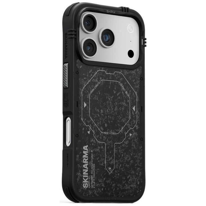 Etui Skinarma Vektor MagSafe do iPhone   17 Pro onyx na NearMe.pl