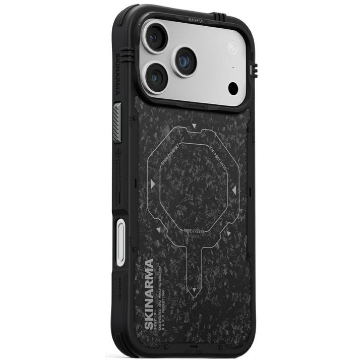 Etui Skinarma Vektor MagSafe do iPhone   17 Pro Max onyx na NearMe.pl
