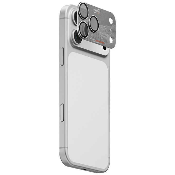 Szkło na obiektyw aparatu Skinarma Sonix Full Aluminium do iPhone 17 Pro srebrny na NearMe.pl