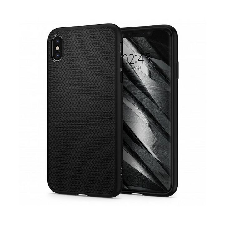 Spigen Liquid Air iPhone Xs Max czarny/black 065CS25126 na NearMe.pl