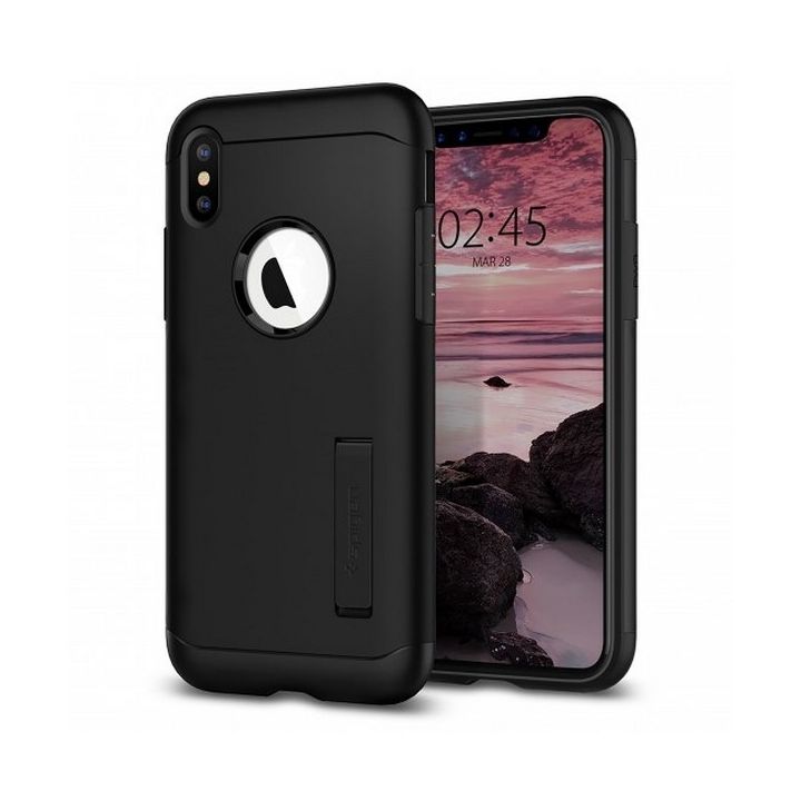 Spigen Slim Armor iPhone Xs black063CS25136 na NearMe.pl