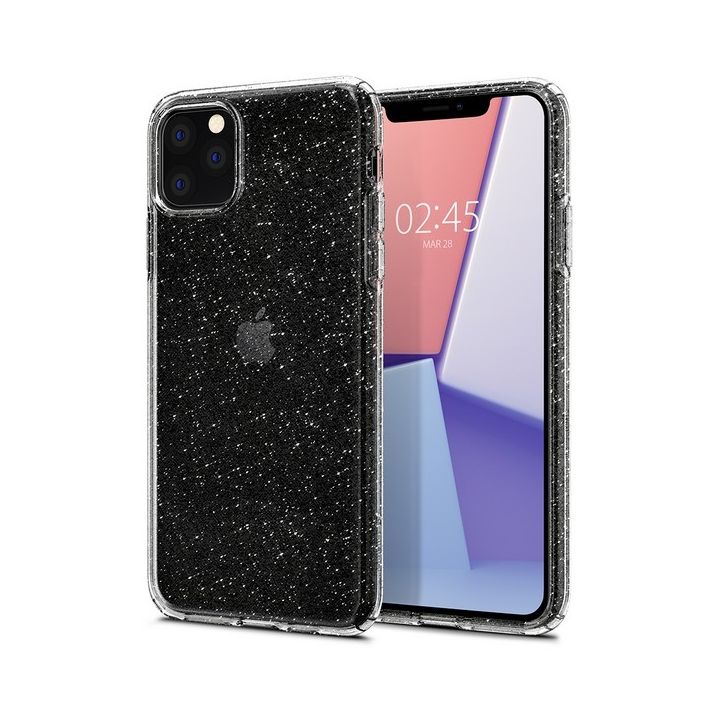 Spigen Liquid Crystal Glitter iPhone 11Pro Max Clear 075CS27131 na NearMe.pl