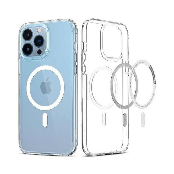 Spigen Ultra Hybrid Mag iPhone 13 Pro Max 6.7" Magsafe biały/white ACS03210 na NearMe.pl