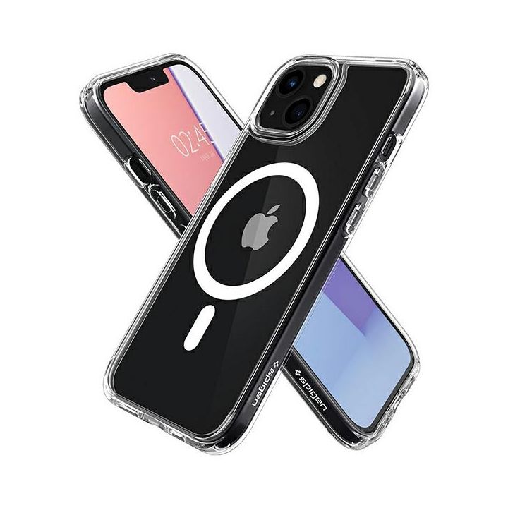 Spigen Ultra Hybrid Mag iPhone 13 Mini5,4" Magsafe biały/white ACS03322 na NearMe.pl