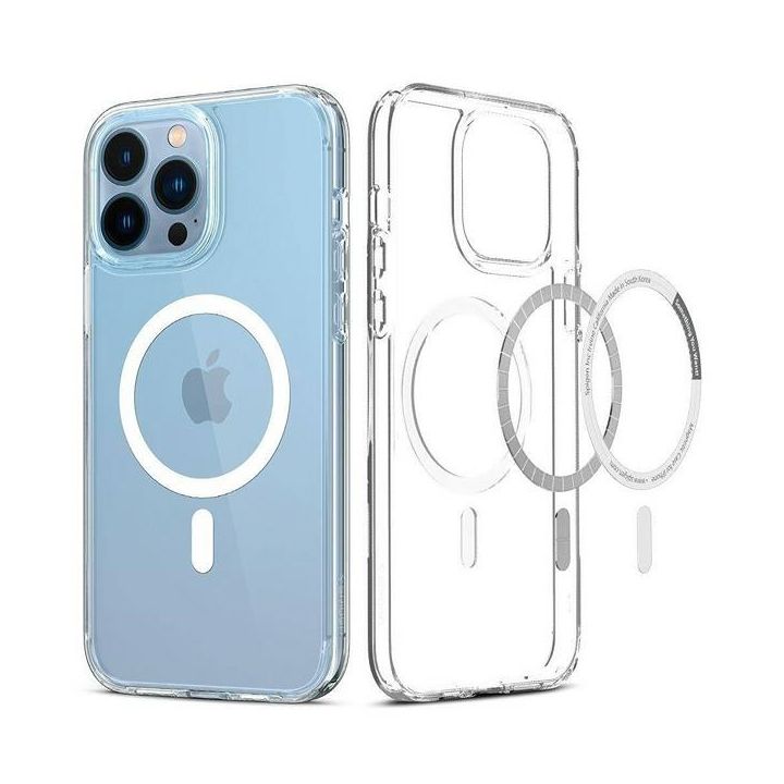 Spigen Ultra Hybrid Mag iPhone 13 ProMagsafe biały/white ACS03267 na NearMe.pl