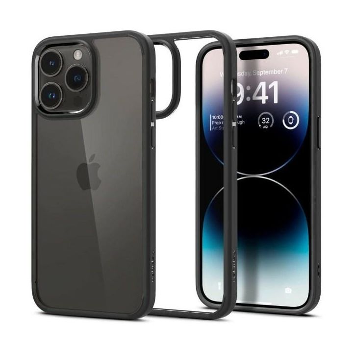 Spigen Ultra Hybrid iPhone 14 Pro Max6,7" czarny/matte black ACS04817 na NearMe.pl