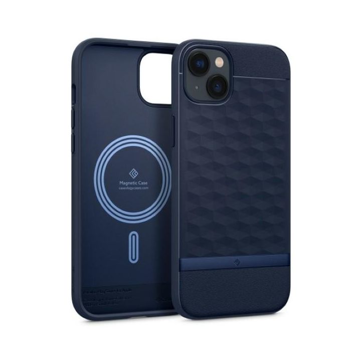 Spigen Caseology Parallax MAG iPhone 14Plus / 15 Plus 6,7" Magsafe Granatowy/Midnight Blue ACS04928 na NearMe.pl