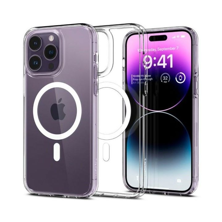 Spigen Ultra Hybrid MAG iPhone 14 Pro6,1" Magsafe biały/white ACS04969 na NearMe.pl