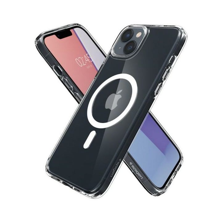 Spigen Ultra Hybrid MAG iPhone 14 6,1"   Magsafe biały/white ACS05048 na NearMe.pl