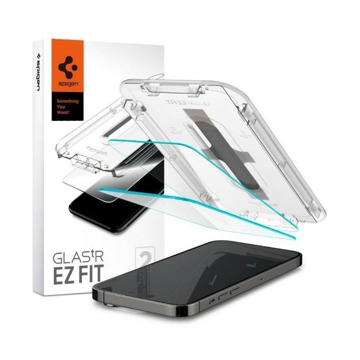 Spigen Glas.TR iPhone 14 Pro2szt./2pcs "EZ FIT" AGL05214 szkło hartowane na NearMe.pl