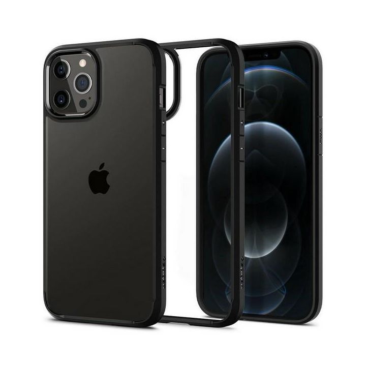 Spigen Ultra Hybrid iPhone 12/12 Pro6,1" czarny/black matte ACS01703 na NearMe.pl