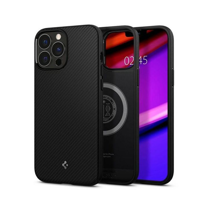 Spigen Mag Armor iPhone 13 Pro Max 6,7"czarny mat/matte black ACS03226 na NearMe.pl