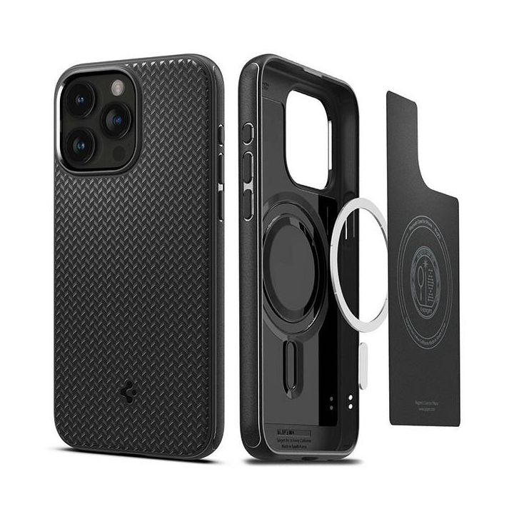 Spigen Mag Armor iPhone 15 Pro 6.1"MagSafe czarny/matte black ACS06736 na NearMe.pl