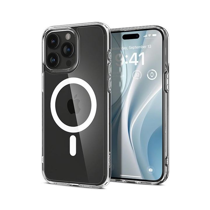 Spigen Ultra Hybrid MAG iPhone 15 Pro6.1" Magsafe biały/white ACS06715 na NearMe.pl