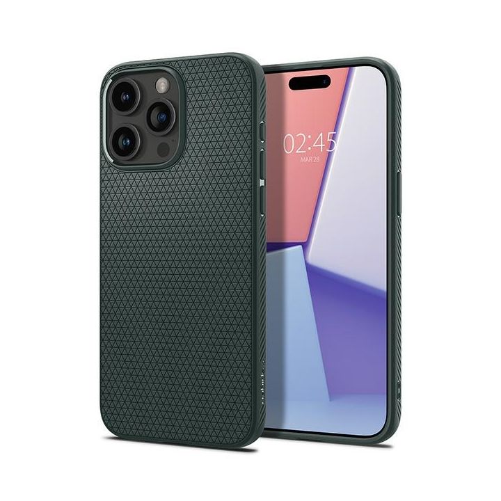 Spigen Liquid Air iPhone 15 Pro Max6.7" zielony/abyss green ACS06564 na NearMe.pl