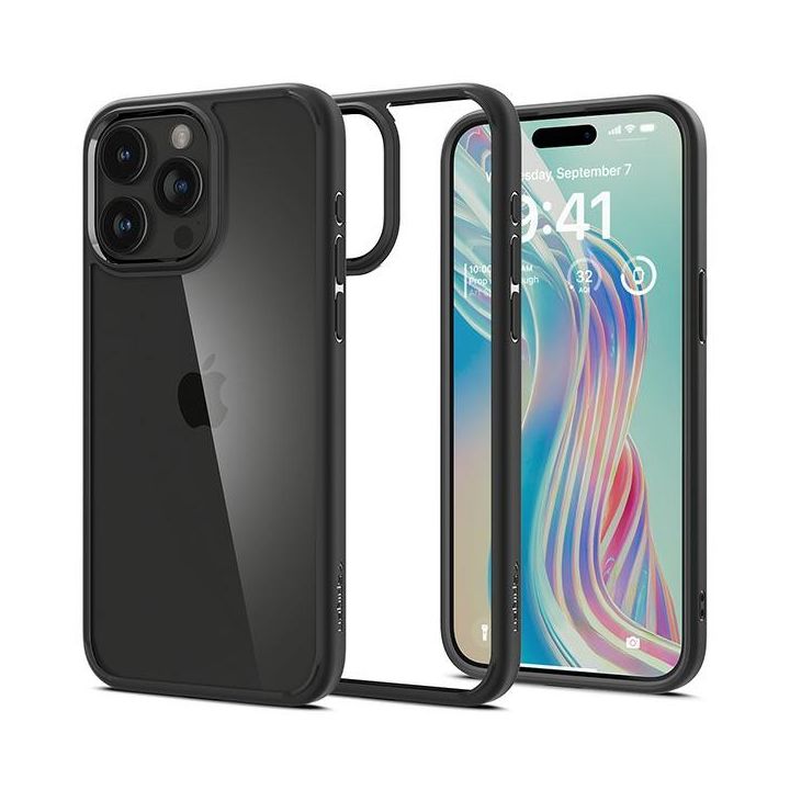 Spigen Ultra Hybrid iPhone 15 Pro Max6,7" czarny/matte black ACS06570 na NearMe.pl
