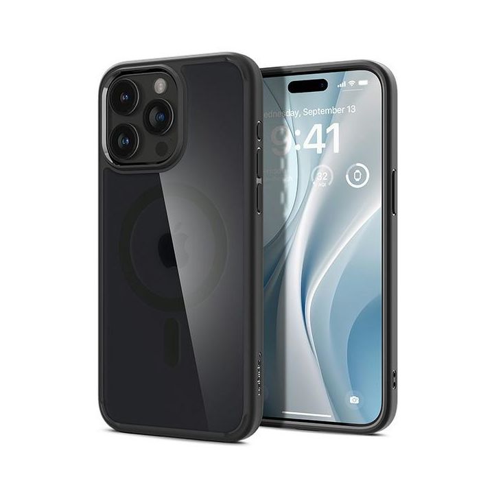 Spigen Ultra Hybrid MAG iPhone 15 Pro6.1" Magsafe frost black ACS06720 na NearMe.pl