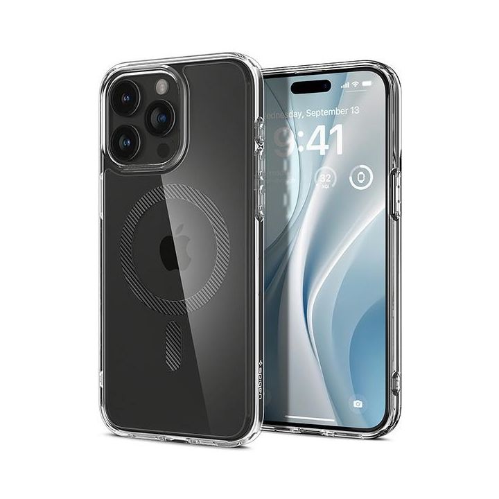 Spigen Ultra Hybrid MAG iPhone 15 ProMax 6,7" Magsafe carbon fiber ACS06578 na NearMe.pl