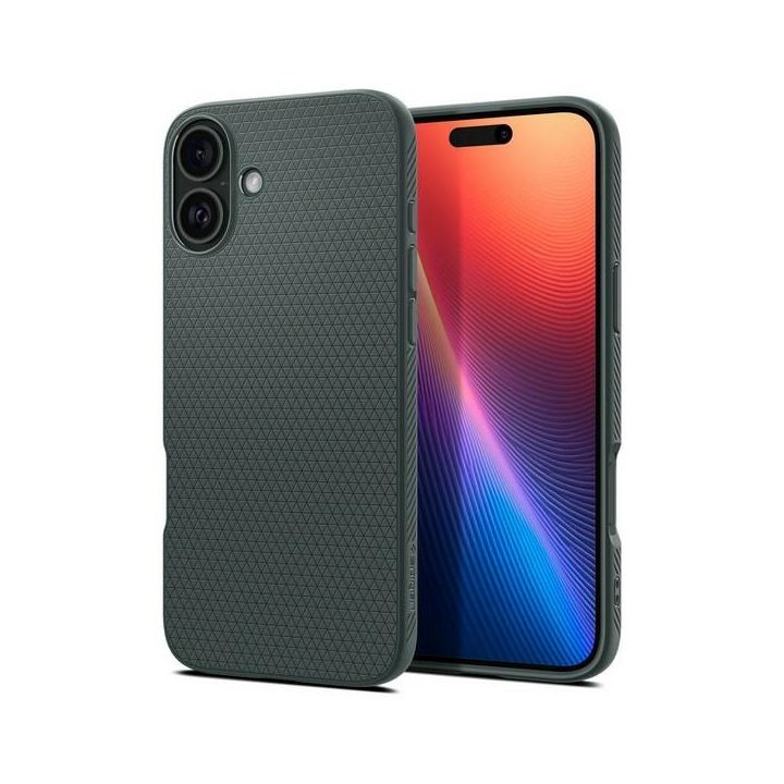 Spigen Liquid Air iPhone 16 6.1"zielony/abyss green ACS08196 na NearMe.pl