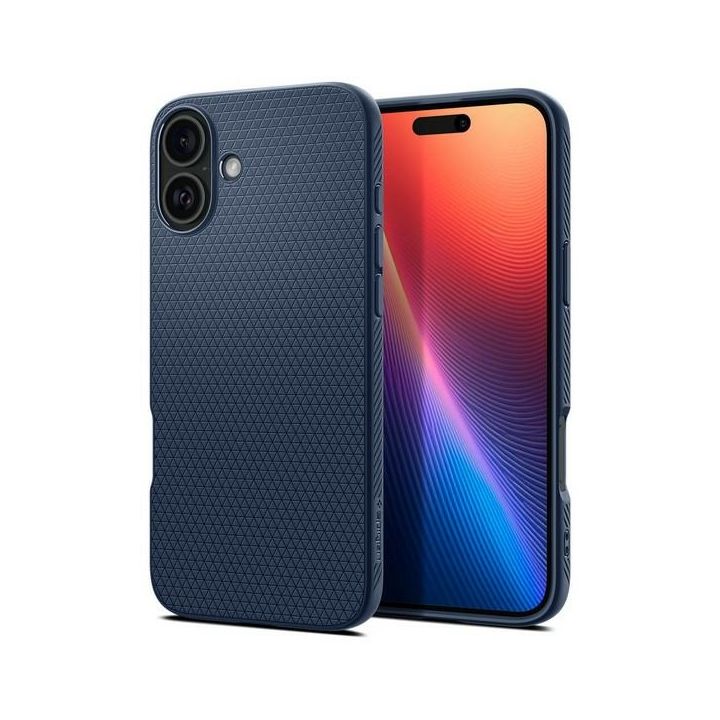 Spigen Liquid Air iPhone 16 6.1"granatowy/navy blue ACS08195 na NearMe.pl
