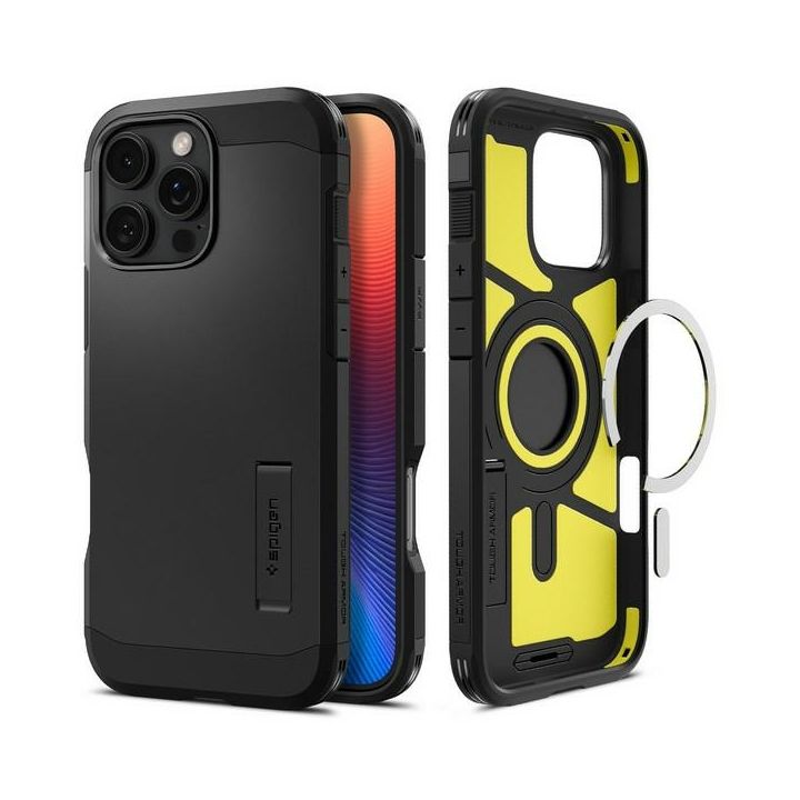 Spigen Tough Armor MAG iPhone 16 Pro Max 6.9" MagSafe czarny/black ACS08013 na NearMe.pl