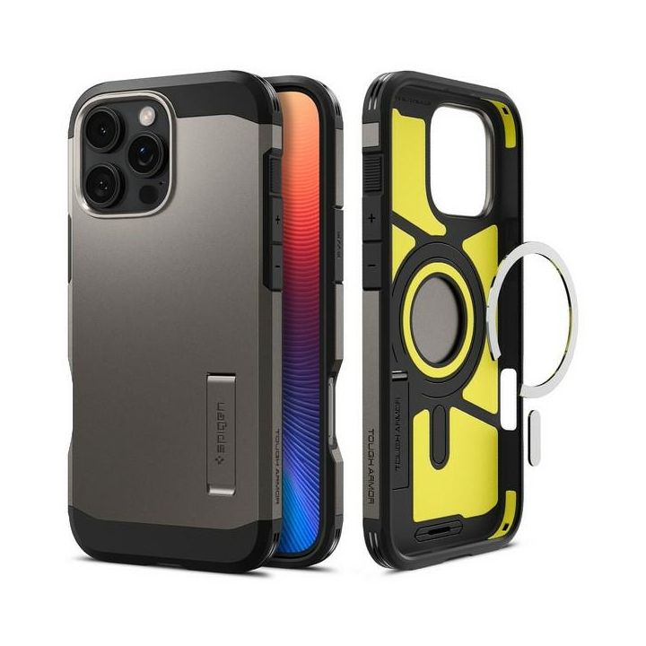 Spigen Tough Armor MAG iPhone 16 Pro Max6.9" MagSafe gunmetal ACS08012 na NearMe.pl