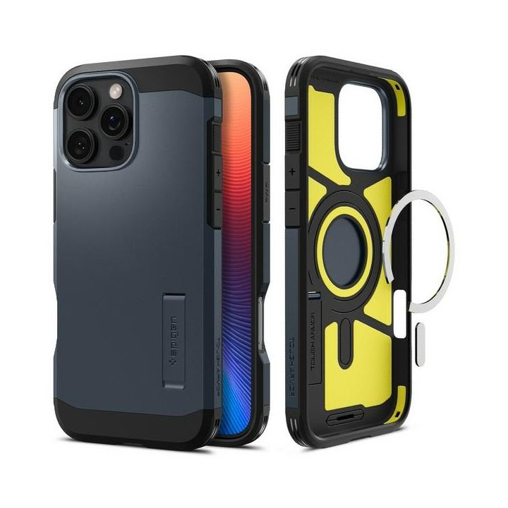 Spigen Tough Armor MAG iPhone 16 Pro Max6.9" MagSafe metal slate ACS08014 na NearMe.pl