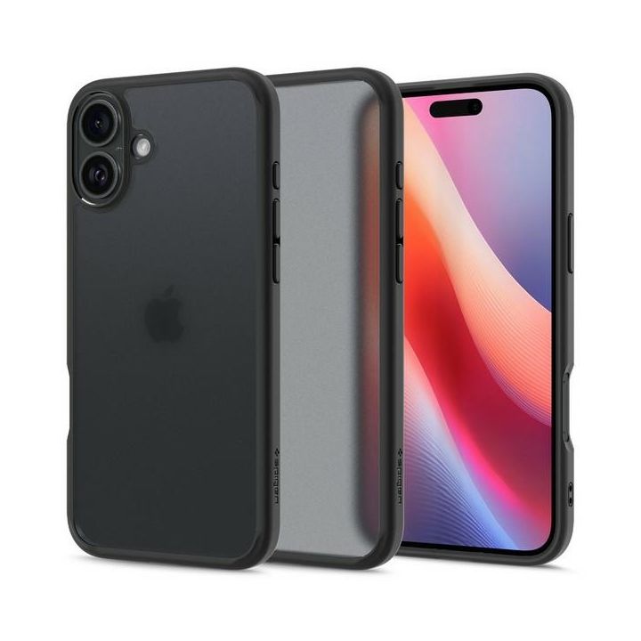 Spigen Ultra Hybrid iPhone 16 6.1"frost black ACS08200 na NearMe.pl