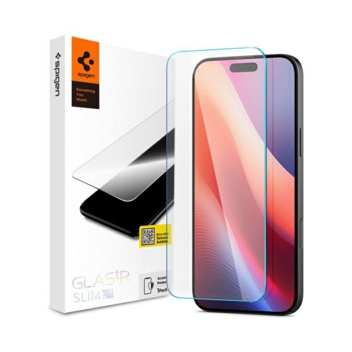 Spigen Glas.TR Slim iPhone 15/16AGL06910 szkło hartowane na NearMe.pl