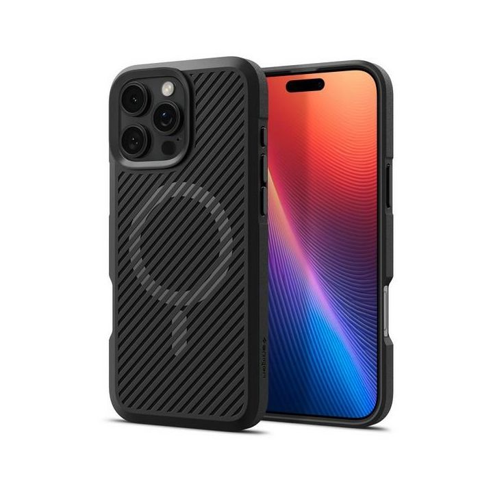 Spigen Core Armor MAG iPhone 16 Pro 6.3"MagSafe czarny/matte black ACS08158 na NearMe.pl