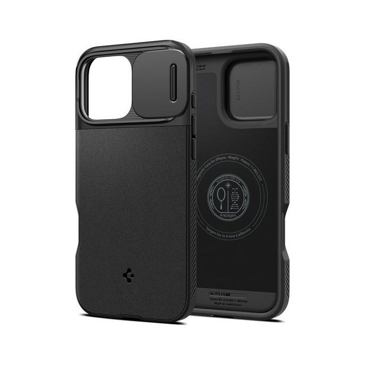 Spigen Optik Armor iPhone 16 Pro Max6.9" MAG Magsafe czarny/black ACS08015 na NearMe.pl