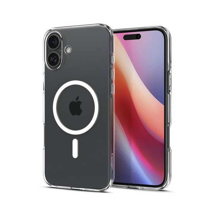 Spigen Liquid Crystal MAG iPhone 16 6.1"Magsafe crystal clear ACS08390 na NearMe.pl